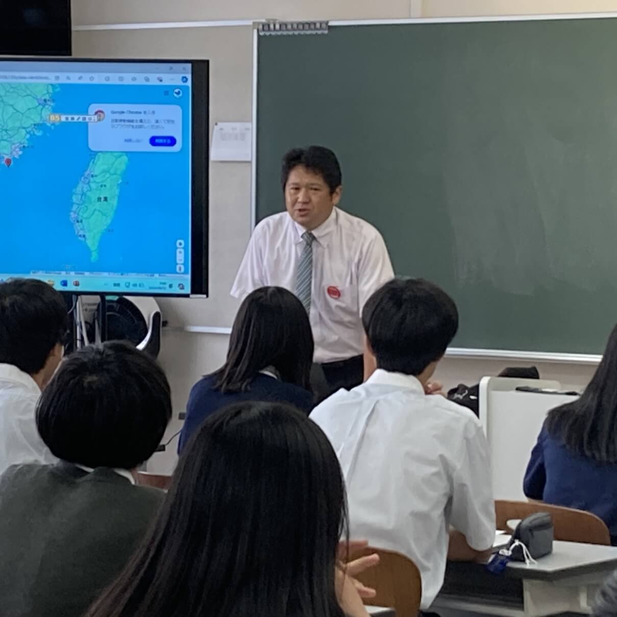 立命館慶祥高等学校（北海道）台湾研修事前学習講師派遣