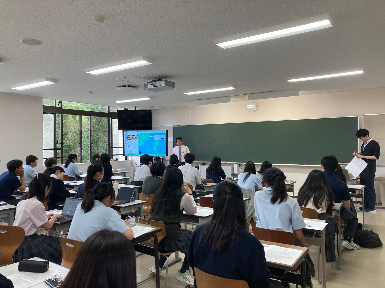 立命館慶祥高等学校（北海道）台湾研修事前学習講師派遣